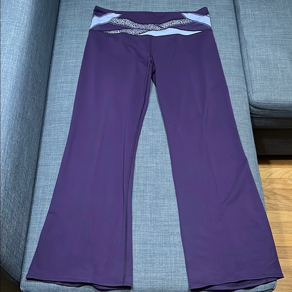 lululemon athletica Purple Flare Leggings